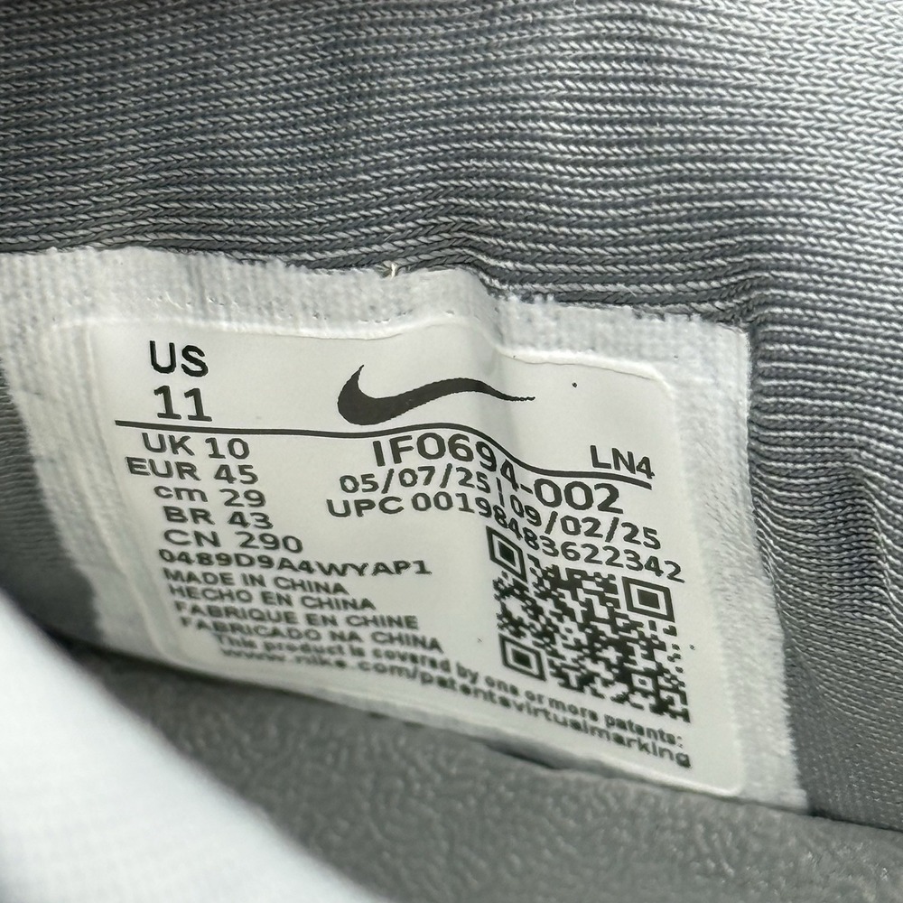 Nike Lebron 23 LUX Bubble Boy Purple Grey Basketball IF0694-002 Mens Size 11 - Picture 12 of 13